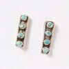 Turquoise Bar Stud Earrings 2 Turquoise Bar Stud Earrings -Karen Kane Store C6AF3305 CBC5 4695 AA09 E4EBB88EAB6F