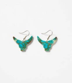 Longhorn Turquoise Earrings -Karen Kane Store CB0A65A9 CD1E 49F3 8E48 053AC9DE93D4