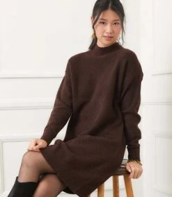 Mock Neck Sweater Dress -Karen Kane Store DA9D64DD 2F7A 4CC5 AC22 726365672D97