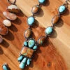 Sonoran Mountain And Boulder Turquoise Necklace & Earring Set