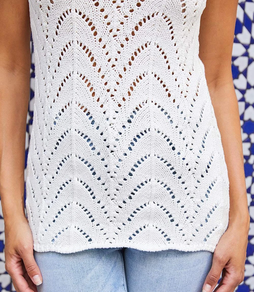 Crochet Sweater Tank 4 Crochet Sweater Tank - Image 2