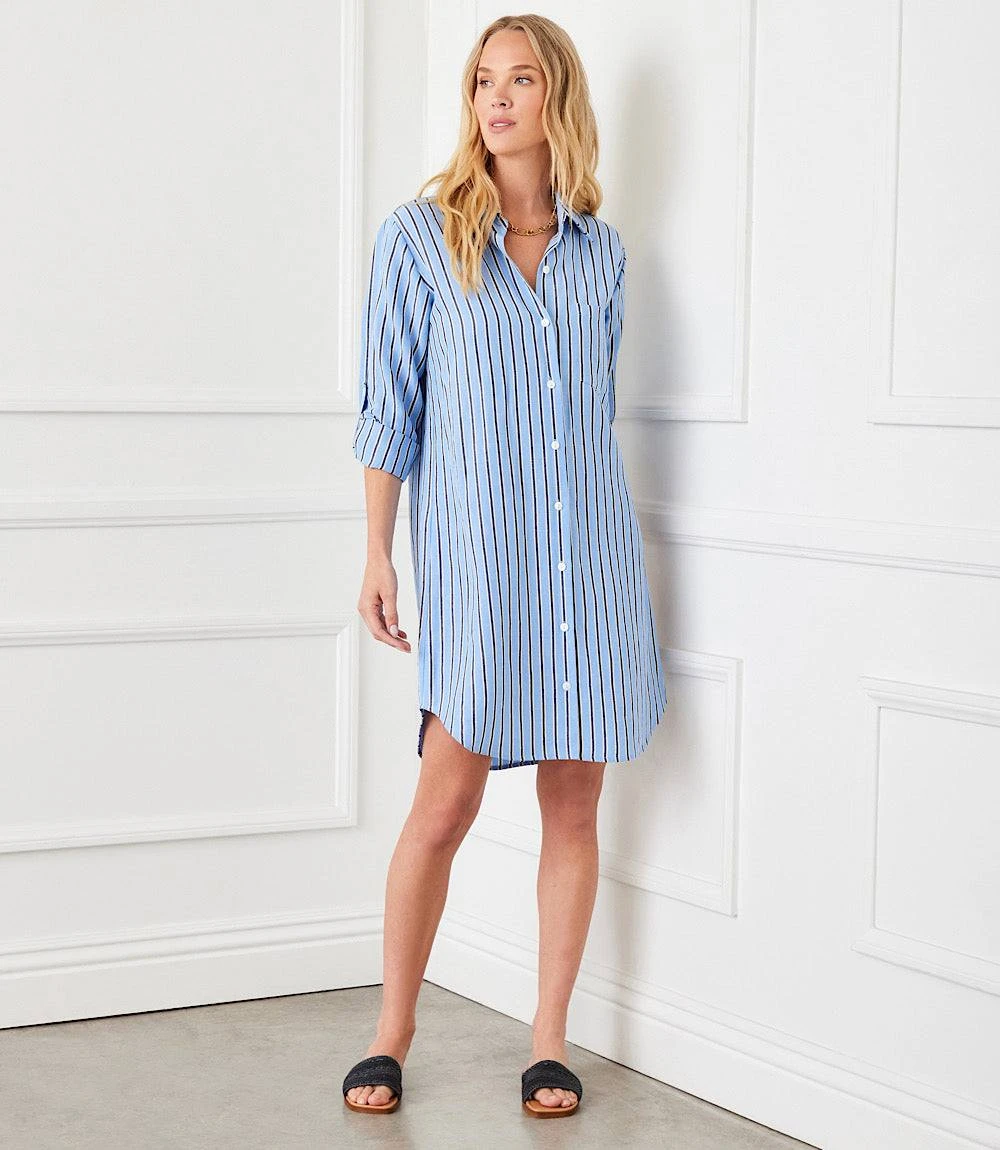 Stripe Shirtdress 5 Stripe Shirtdress - Image 3