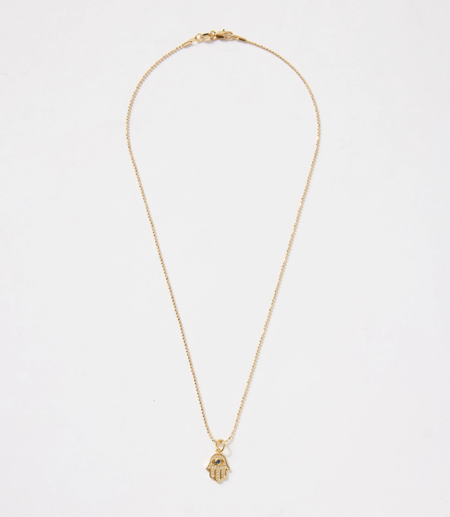 Hamsa Pendant Necklace 5 Hamsa Pendant Necklace - Image 3