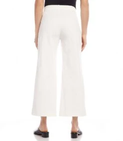 Brooklyn Cropped Pants -Karen Kane Store L09232 off white 002 d19a9de9 6846 4f7a 90c2 c04796aaea59