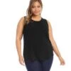 Plus Size Shirttail Tank