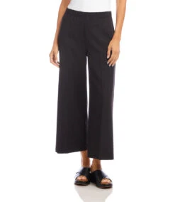 Cropped Wide-Leg Pants