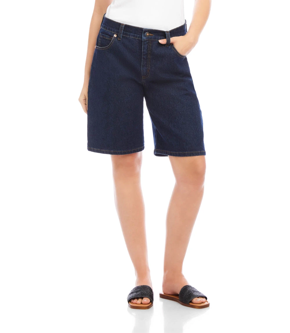 Denim Bermuda Shorts 3 Denim Bermuda Shorts