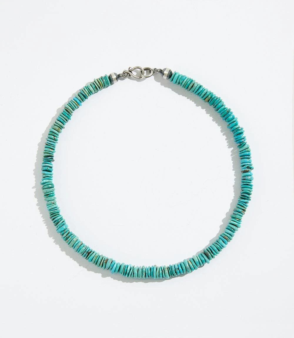 Beaded Turquoise Necklace 3 Beaded Turquoise Necklace