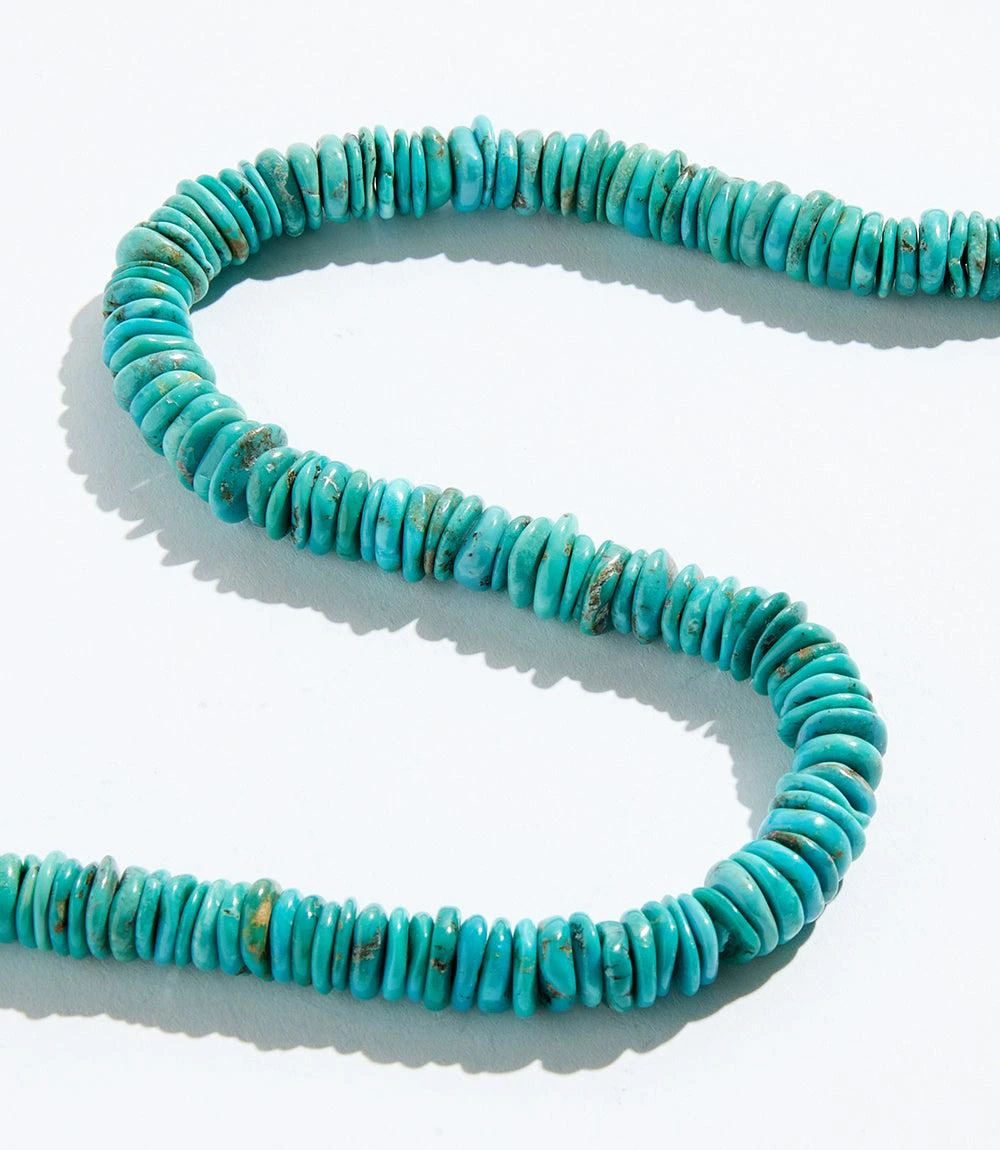 Beaded Turquoise Necklace 4 Beaded Turquoise Necklace - Image 2