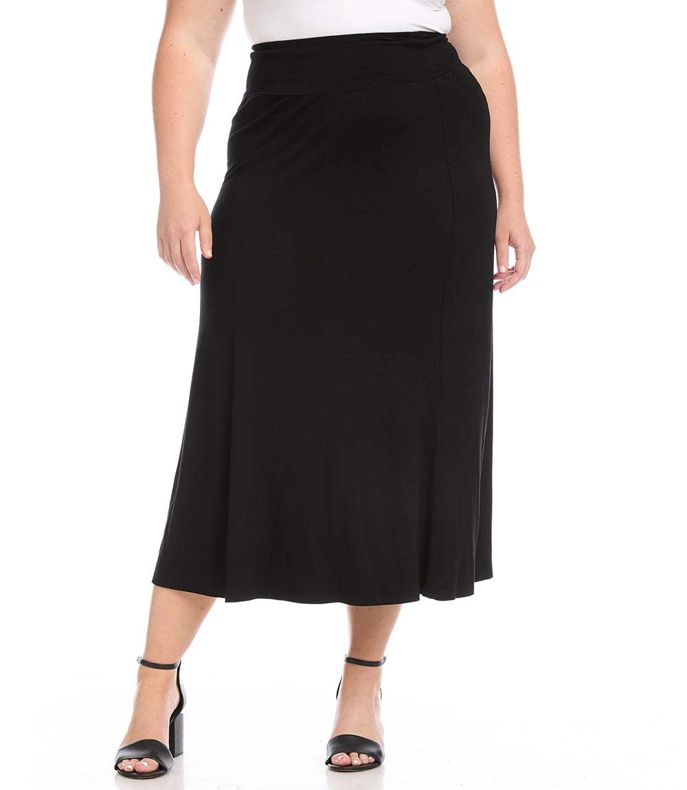Plus Size Maxi Skirt 6 Plus Size Maxi Skirt - Image 4