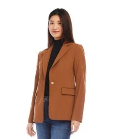 Ponte Knit Blazer -Karen Kane Store karenkane 2024 fall 3L06900 COG 00 2