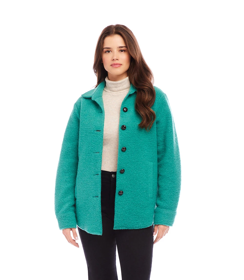 Brushed Shirt Jacket 5 Brushed Shirt Jacket - Image 3