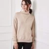 Faux Wrap Turtleneck -Karen Kane Store karenkane 2024 fall 3L57506 OAT 00