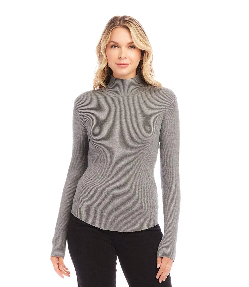 Ribbed Turtleneck Sweater 4 Ribbed Turtleneck Sweater - Image 2