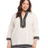 Plus Size The St. Tropez Tunic -Karen Kane Store karenkane 2024 summer 2L00402W OFB 002 1fe62210 7808 41ac a53b 76f2b8ae21a0