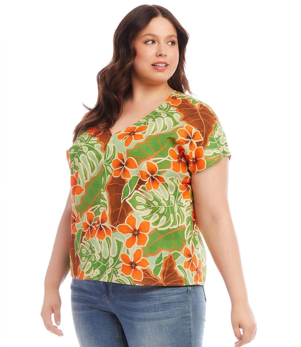 Plus Size Dolman Sleeve Top 4 Plus Size Dolman Sleeve Top - Image 2