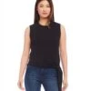Petite Size Side-Tie Top 1 Petite Size Side-Tie Top -Karen Kane Store karenkane 2024 summer L05505P BLK 001