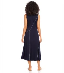 Reverse Seam Dress -Karen Kane Store karenkane 2024 summer L14000 NAV 003