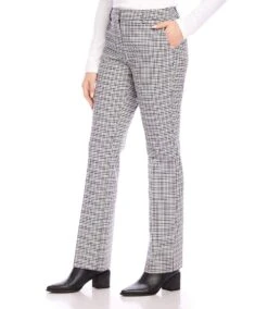 Plaid Trouser 11 Plaid Trouser -Karen Kane Store karenkane 2024 winter 4L09301 PLA 00 2