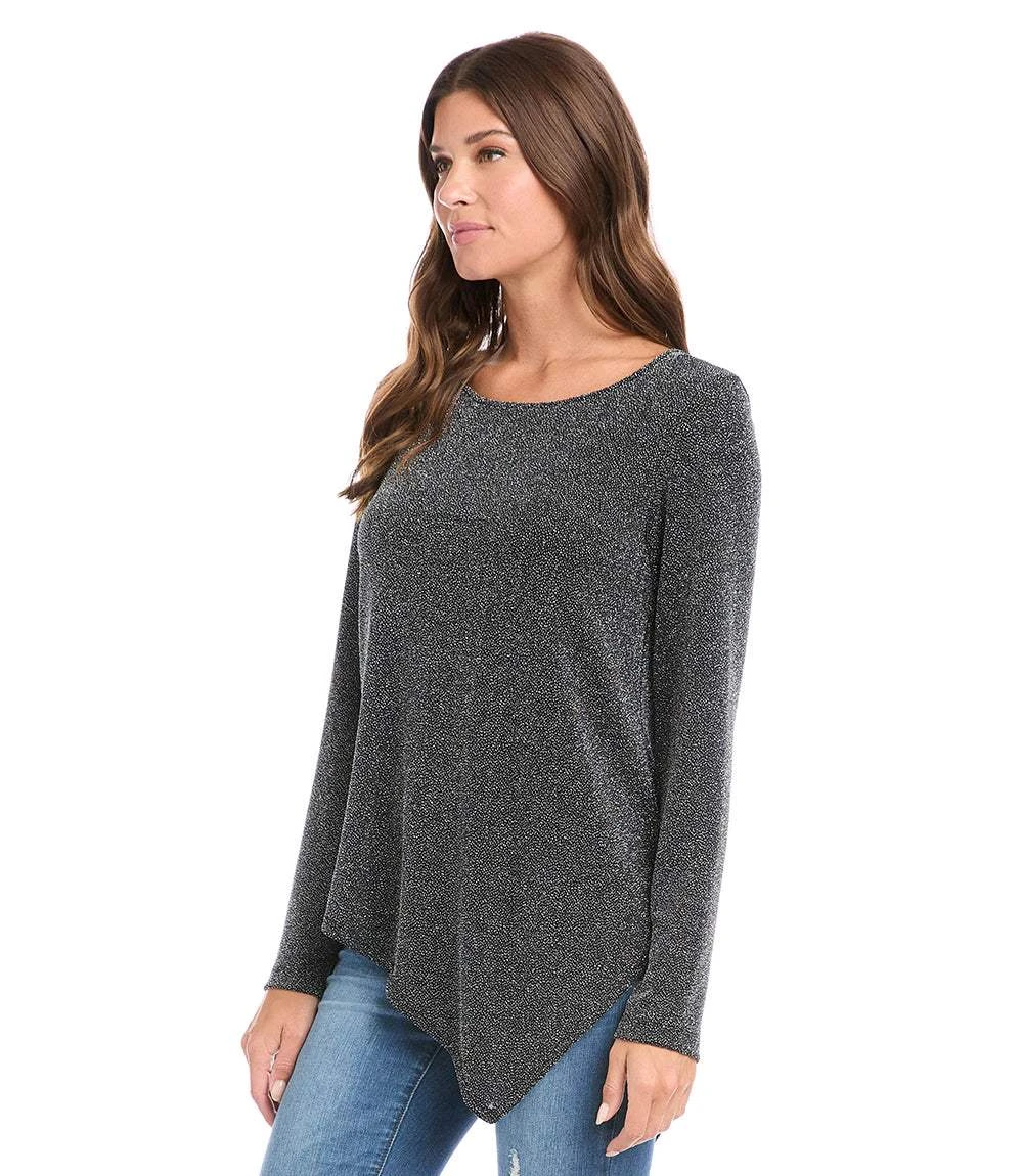 Long Sleeve Asymmetric Hem Top 5 Long Sleeve Asymmetric Hem Top - Image 3