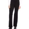 Faux Suede Bootcut Pants -Karen Kane Store karenkane 2024 winter L71505 BLK 00 1