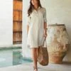 Linen Shirtdress